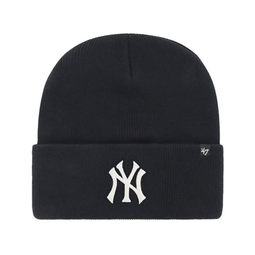 New York Yankees Haymaker MLB 47 Knitted Cuff Beanie / Navy/White
